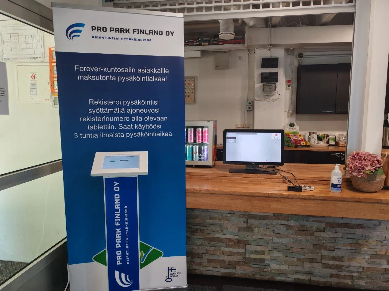 Pro Park Tablet-ratkaisu