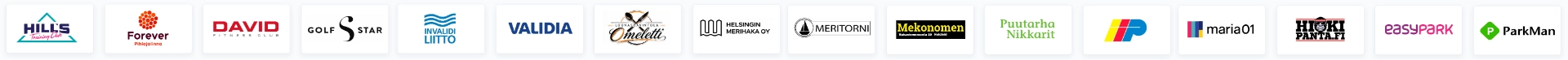 Yhteistyökumppaneiden logot